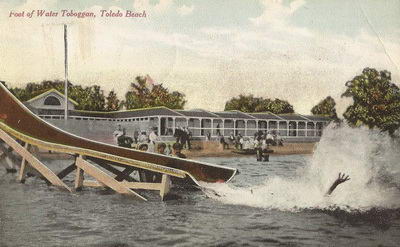 Toledo Beach - Old Post Card From Toledo Beach